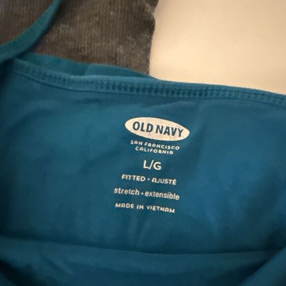 Lot of 4 Tank Tops Mix Brands Colors Pullover Layering Large Y2K Spaghetti Strap - Picture 6 of 16